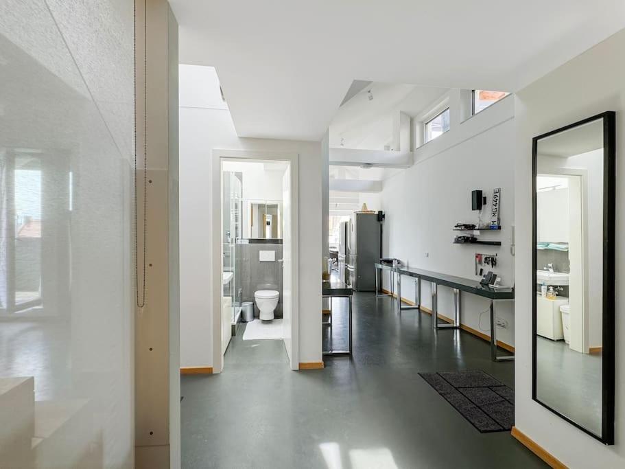 6 Zimmer Maisonette-Penthouse Pool Dachterrasse Luxus Μόναχο Εξωτερικό φωτογραφία